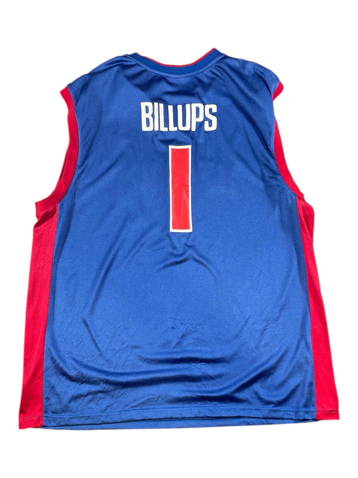 Detroit Pistons Chauncey Billups #1 NBA Jersey – Reebok Blue (XL)