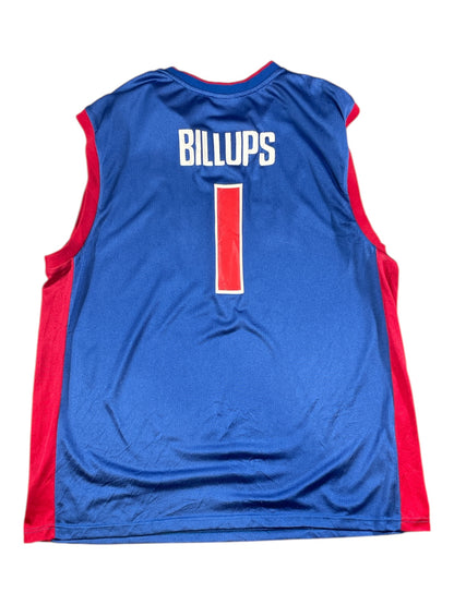 Detroit Pistons Chauncey Billups #1 NBA Jersey – Reebok Blue (XL)