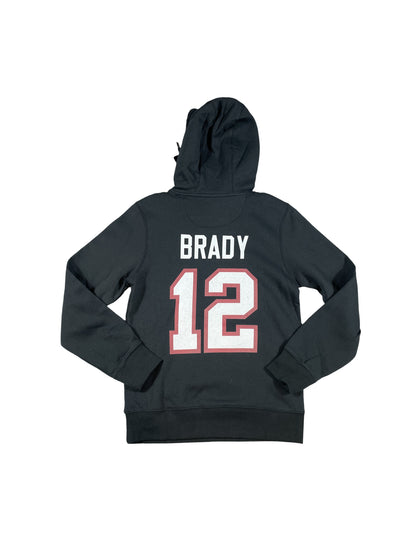 Tom Brady #12 Tampa Bay Buccaneers Pullover Hoodie – Black