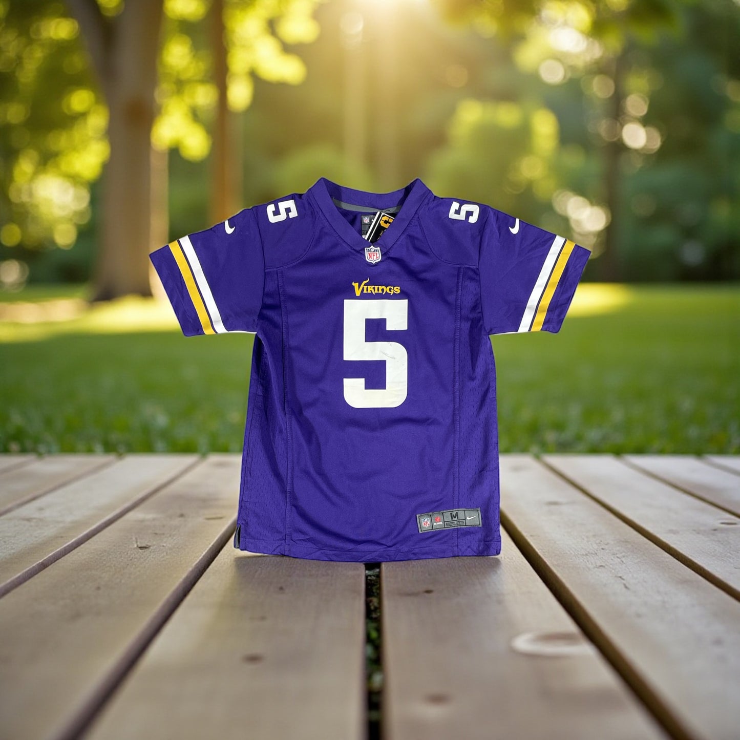 Vintage - Minnesota Vikings Teddy Bridgewater #5 Youth Jersey – Purple | Kids Nike NFL