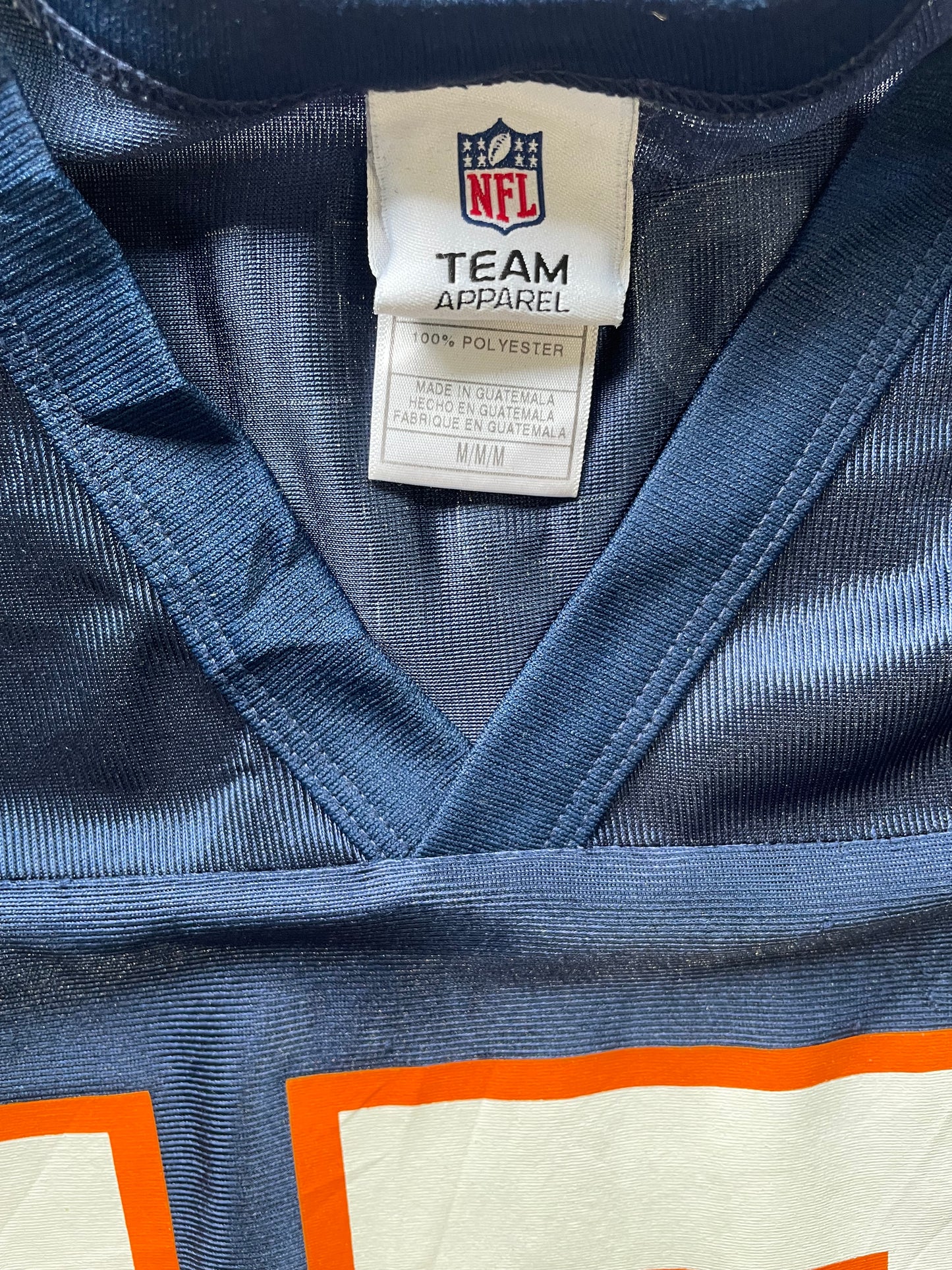 NFL Team Apparel Denver Broncos Brandon Marshall #15 Jersey Navy Medium