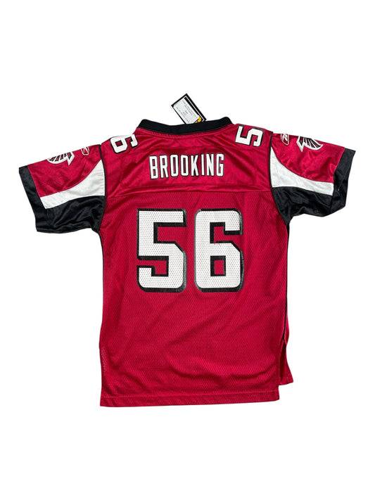 Vintage Atlanta Falcons #56 Keith Brooking Reebok NFL Jersey – Youth Medium