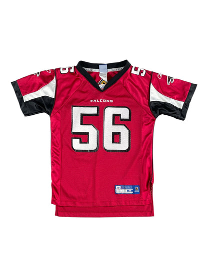 Vintage Atlanta Falcons #56 Keith Brooking Reebok NFL Jersey – Youth Medium
