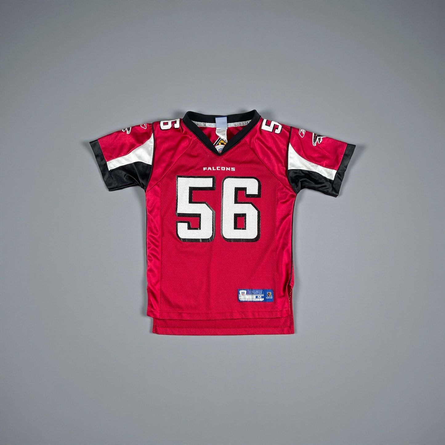 Vintage Atlanta Falcons #56 Keith Brooking Reebok NFL Jersey – Youth Medium