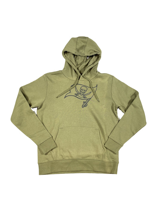 Tampa Bay Buccaneers Fanatics NFL Pullover Hoodie – Olive – Flag Logo