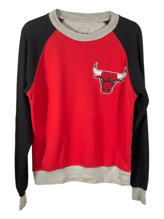 Vintage Chicago Bulls UNK Sweatshirt - Red & Black Reglan - Men's Medium - Y2K NBA