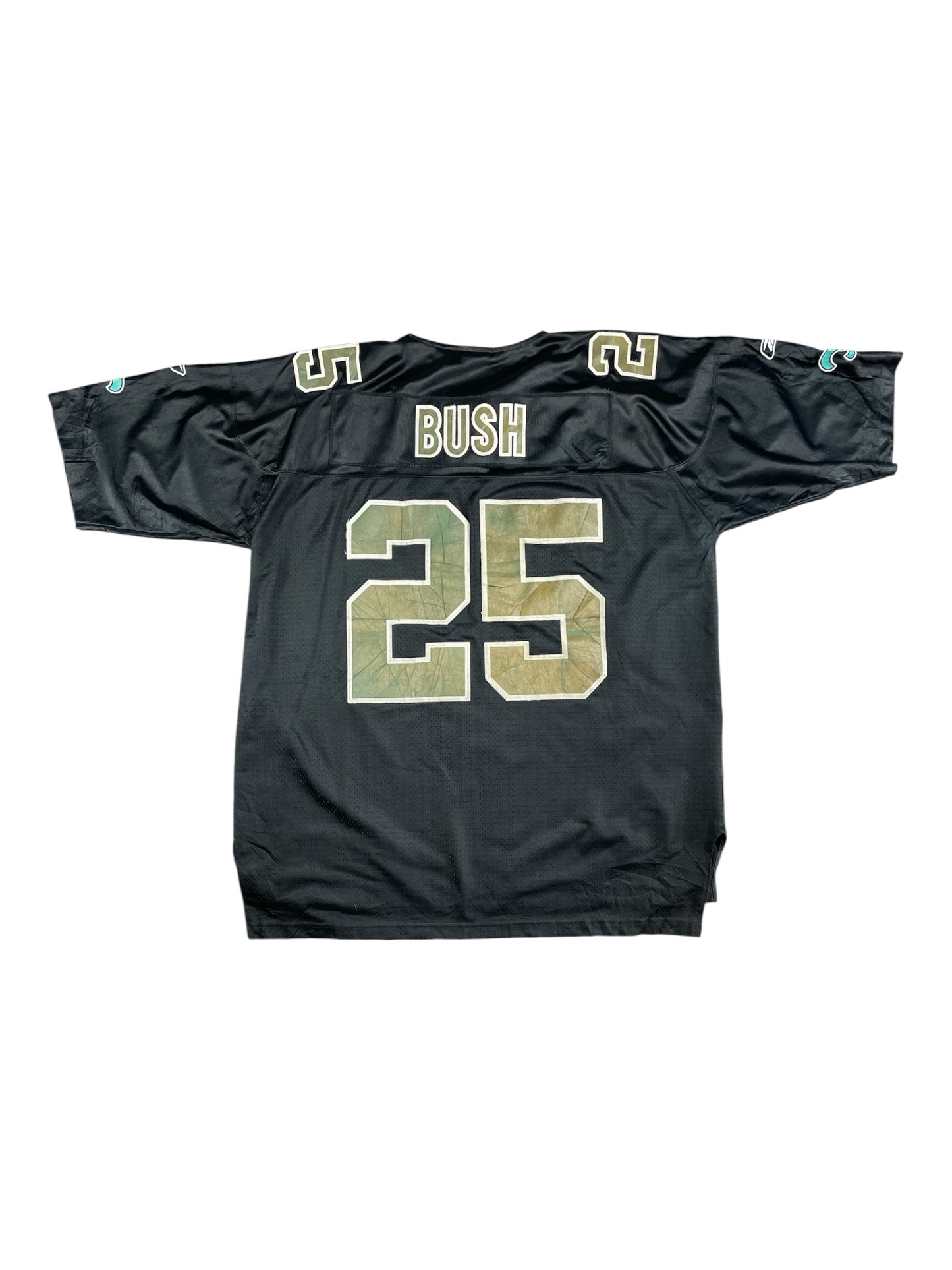 Vintage - Reggie Bush #25 New Orleans Saints Vintage Reebok NFL Jersey – Black – 2XL (+2 Length)