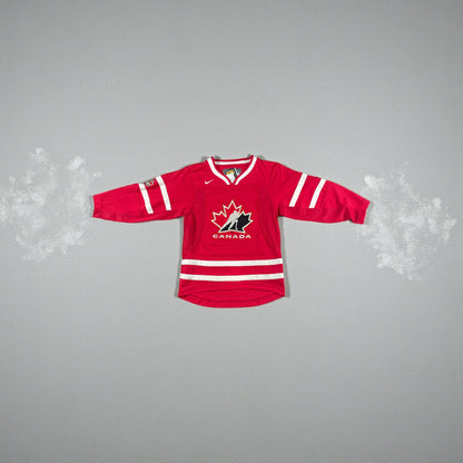 Pre-Loved Team Canada Nike Youth Ice Hockey Jersey – Red
