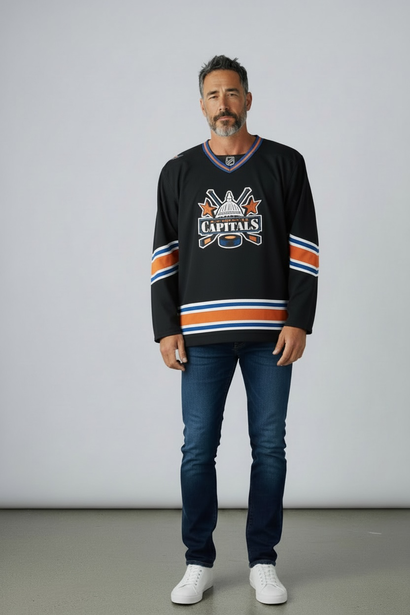 Vintage CCM Washington Capitals NHL Jersey – Black – Men’s XL