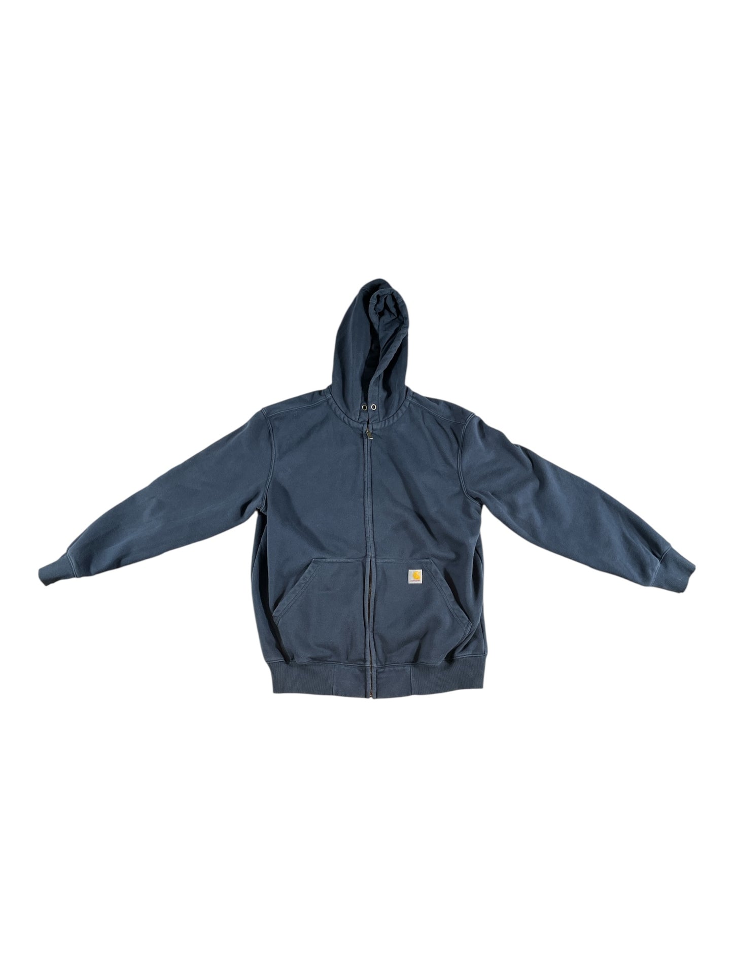 Vintage - Carhartt Full Zip Hoodie – Slate Blue – Men’s Large