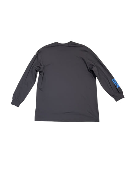 Vintage Carhartt Long Sleeve Henley Workwear Top – Black | USA Patch Detail