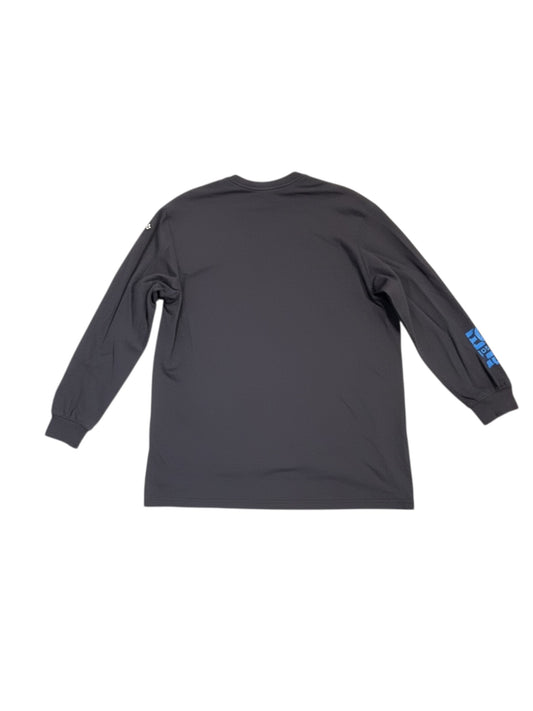 Vintage Carhartt Long Sleeve Henley Workwear Top – Black | USA Patch Detail