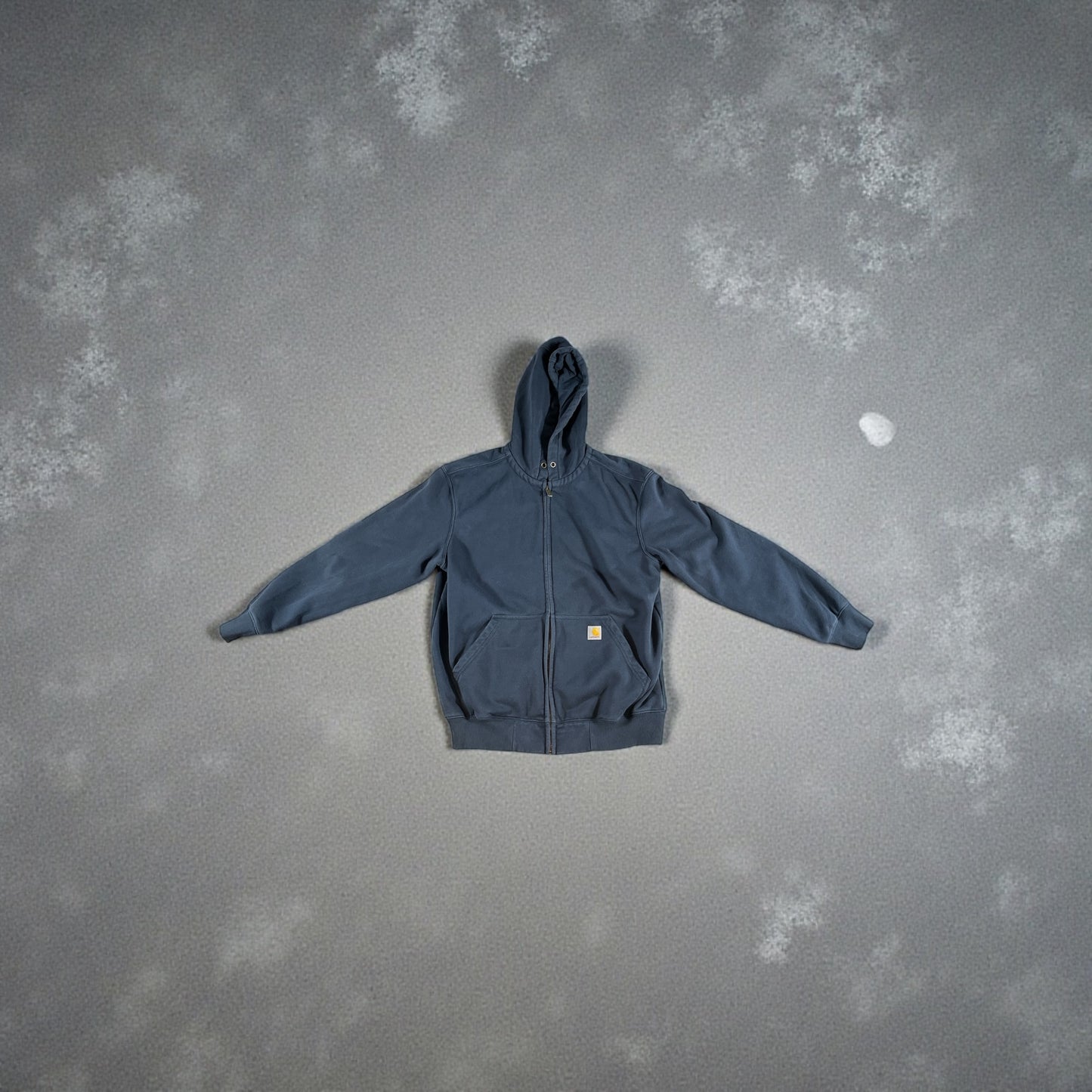 Vintage - Carhartt Full Zip Hoodie – Slate Blue – Men’s Large