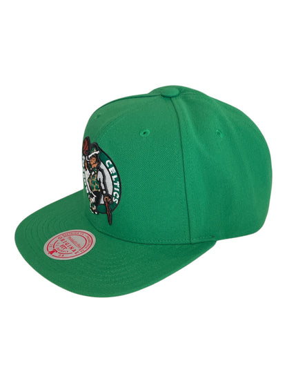 Boston Celtics Mitchell & Ness Snapback Cap – NBA Eastern Conference Patch Hat