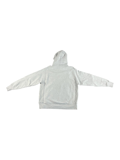 Vintage - Champion Script Logo Hoodie – Grey – Men’s Large