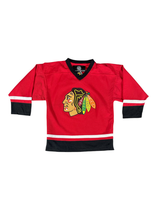 Vintage - Chicago Blackhawks Youth NHL Hockey Jersey – Red – Kids