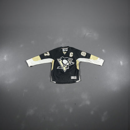 Vintage - Reebok Pittsburgh Penguins Sidney Crosby #87 NHL Jersey – Men’s Small – Black Home Ice Hockey Shirt – Official Licensed