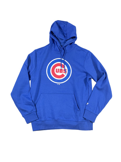 Chicago Cubs Fanatics Logo Hoodie – Royal Blue (Brand New)