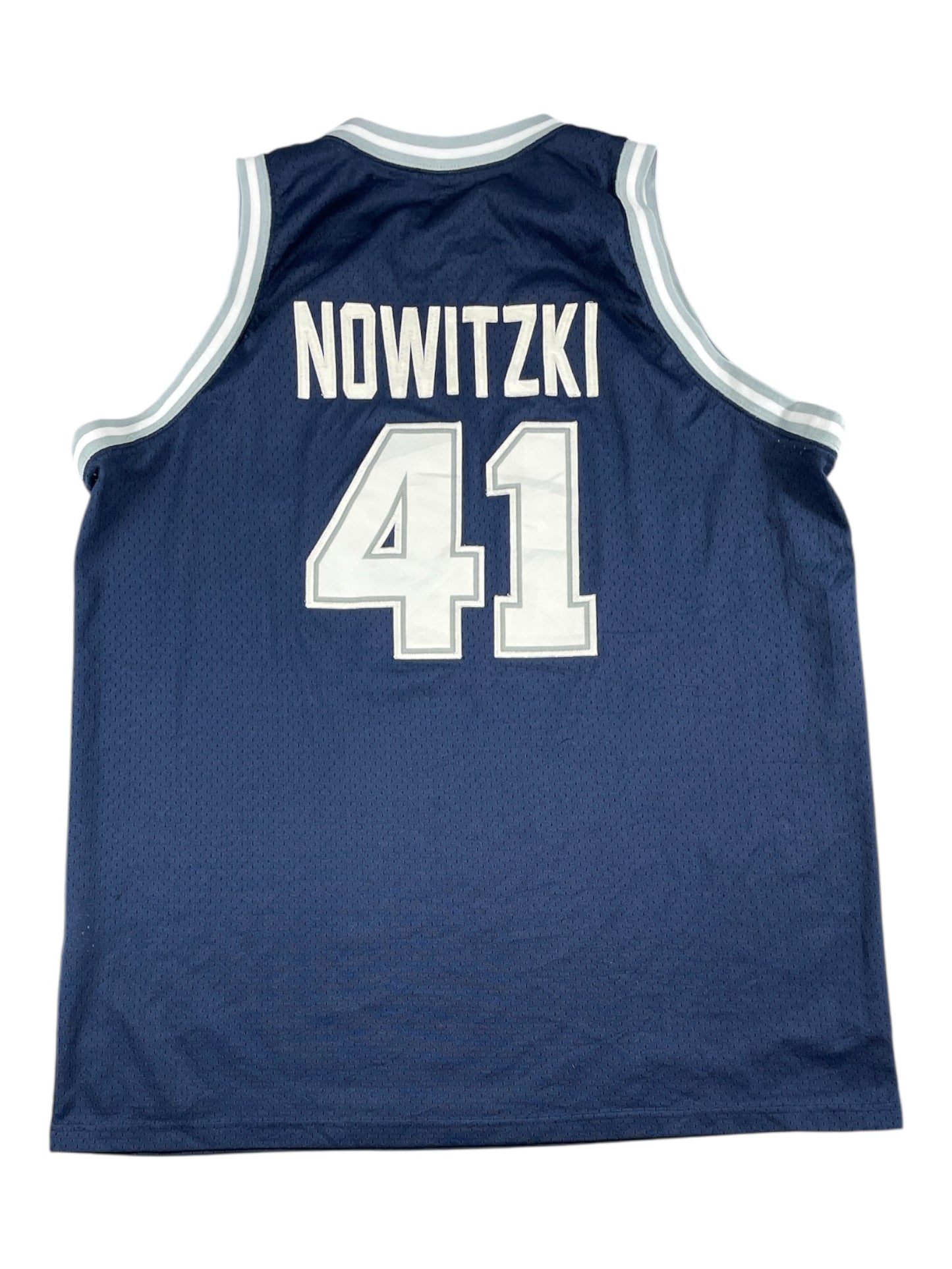 Vintage - Nike Dallas Mavericks Dirk Nowitzki #41 Jersey – Navy – Men’s XXL (+2 Length)