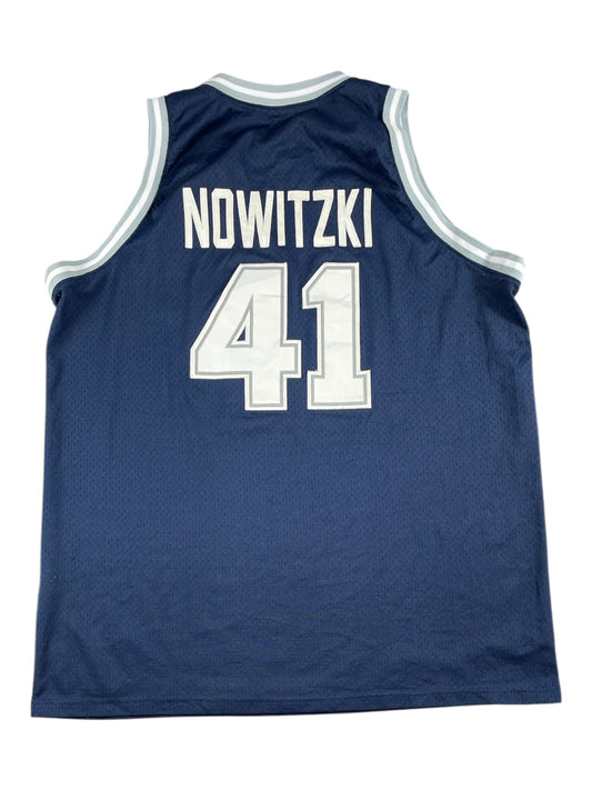 Vintage - Nike Dallas Mavericks Dirk Nowitzki #41 Jersey – Navy – Men’s XXL (+2 Length)