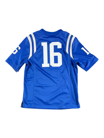 Nike Duke Blue Devils #16 Football Jersey – NCAA College Jersey Blue – Men’s Small
