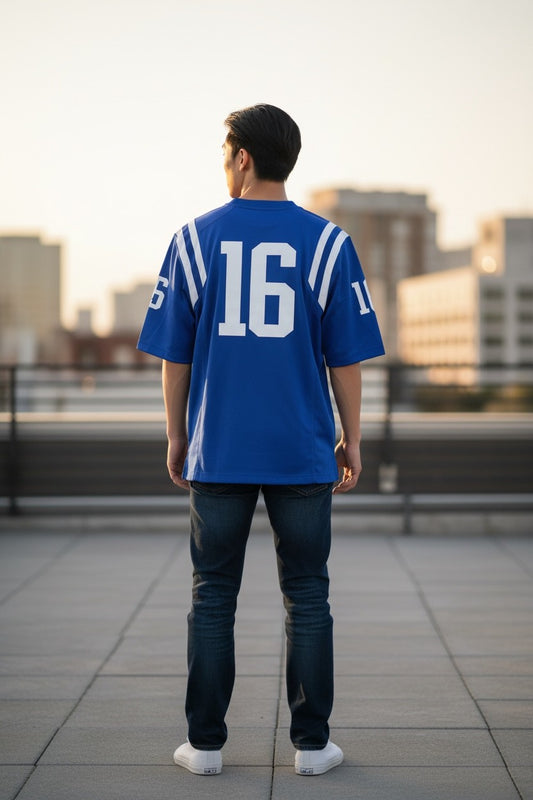 Nike Duke Blue Devils #16 Football Jersey – NCAA College Jersey Blue – Men’s Small