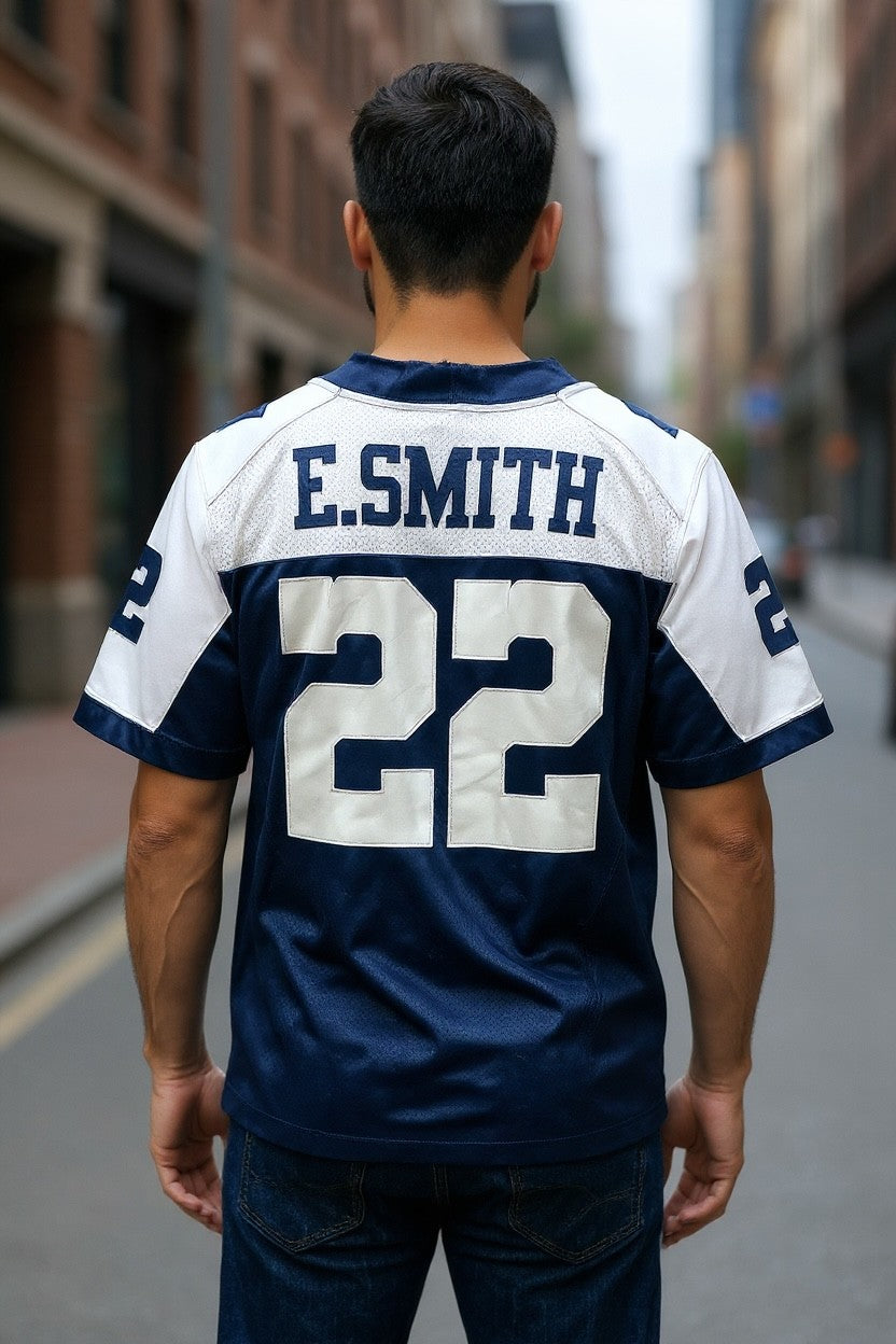 Vintage - Emmitt Smith #22 Dallas Cowboys Vintage Nike NFL Jersey – Blue