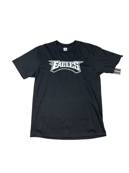 Philadelphia Eagles Wordmark T-Shirt – Official NFL Team Apparel (Black, Medium)