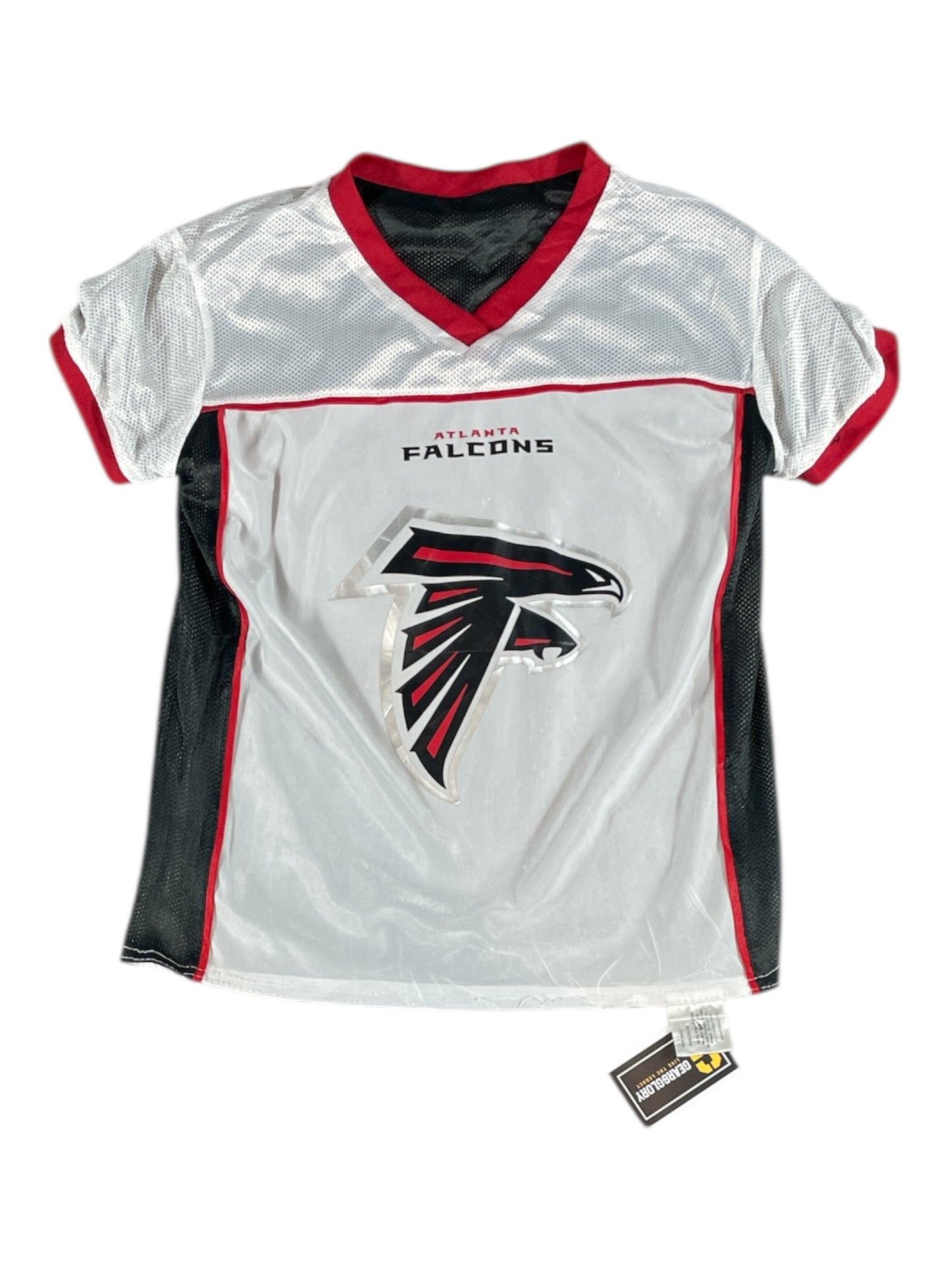 Vintage - Atlanta Falcons Youth Reversible NFL FLAG Jersey – Black / White