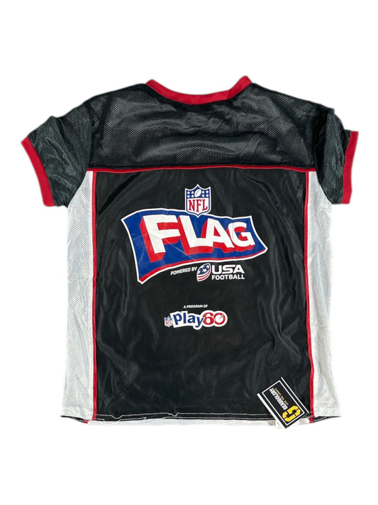 Vintage - Atlanta Falcons Youth Reversible NFL FLAG Jersey – Black / White