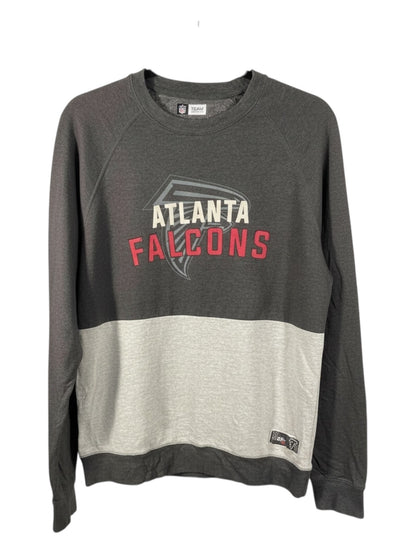 Vintage Atlanta Falcons NFL Sweatshirt - Red & Grey - Men's XL - 90's/Y2K