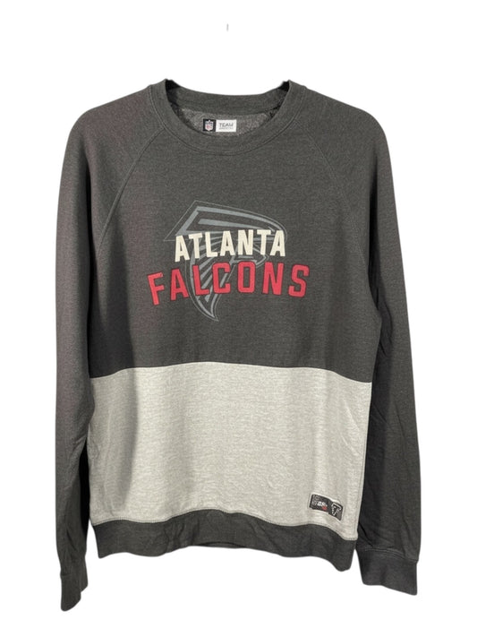 Vintage Atlanta Falcons NFL Sweatshirt - Red & Grey - Men's XL - 90's/Y2K