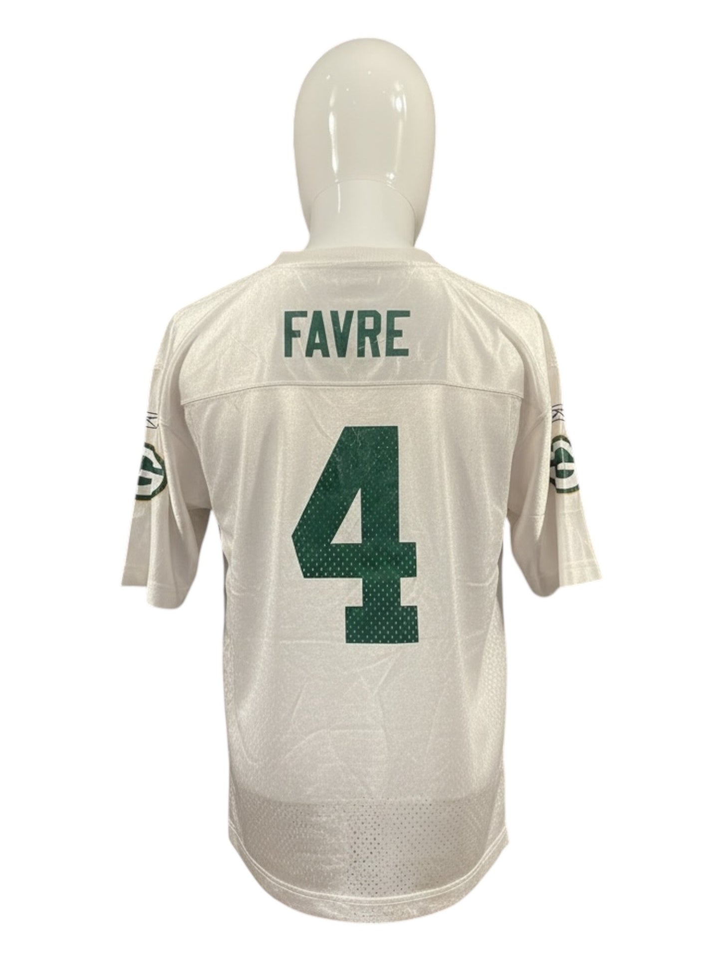 Vintage - Brett Favre #4 Green Bay Packers NFL Jersey – White – Men’s XL