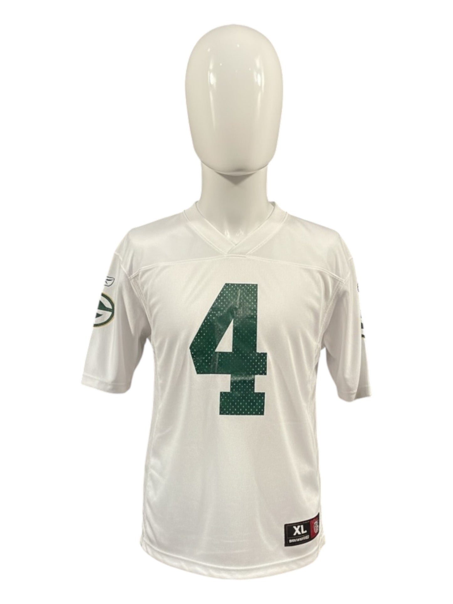 Vintage - Brett Favre #4 Green Bay Packers NFL Jersey – White – Men’s XL