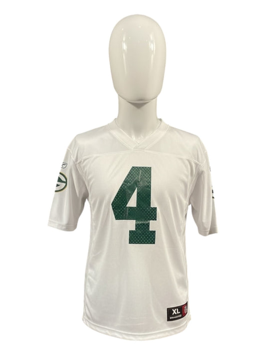 Vintage - Brett Favre #4 Green Bay Packers NFL Jersey – White – Men’s XL