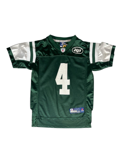 Vintage - Brett Favre #4 New York Jets Youth NFL Jersey – Reebok – Green – Kids M