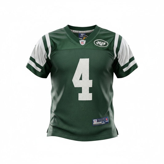 Vintage - Brett Favre #4 New York Jets Youth NFL Jersey – Reebok – Green – Kids M