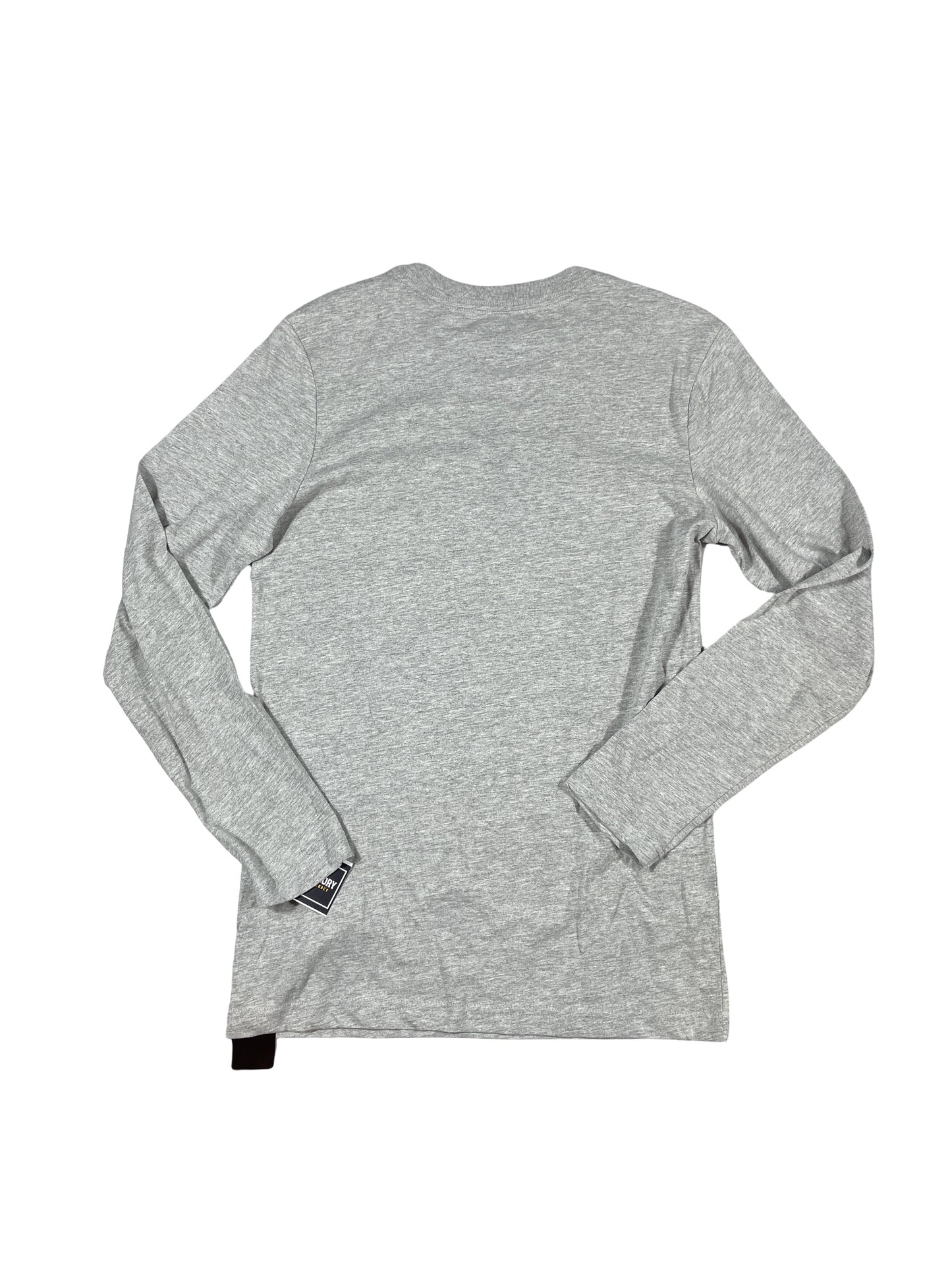 New Atlanta Falcons NFL Graphic Long Sleeve T-Shirt - Heather Grey - Men’s Small