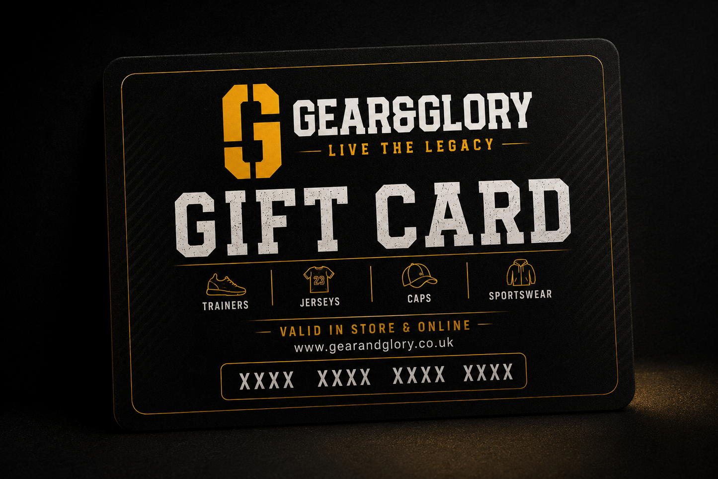 Gear&Glory Gift Card