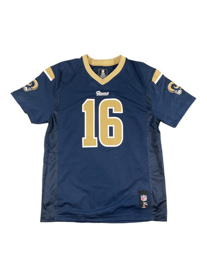Los Angeles Rams Jared Goff #16 Nike NFL Jersey – Navy/Gold (Youth XL, Pre-Loved)