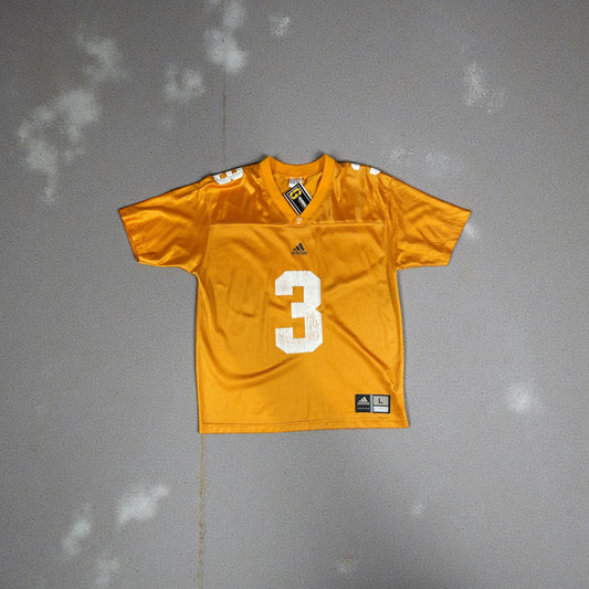 Adidas Youth American Football Jersey #3 – Gold – Kids Large