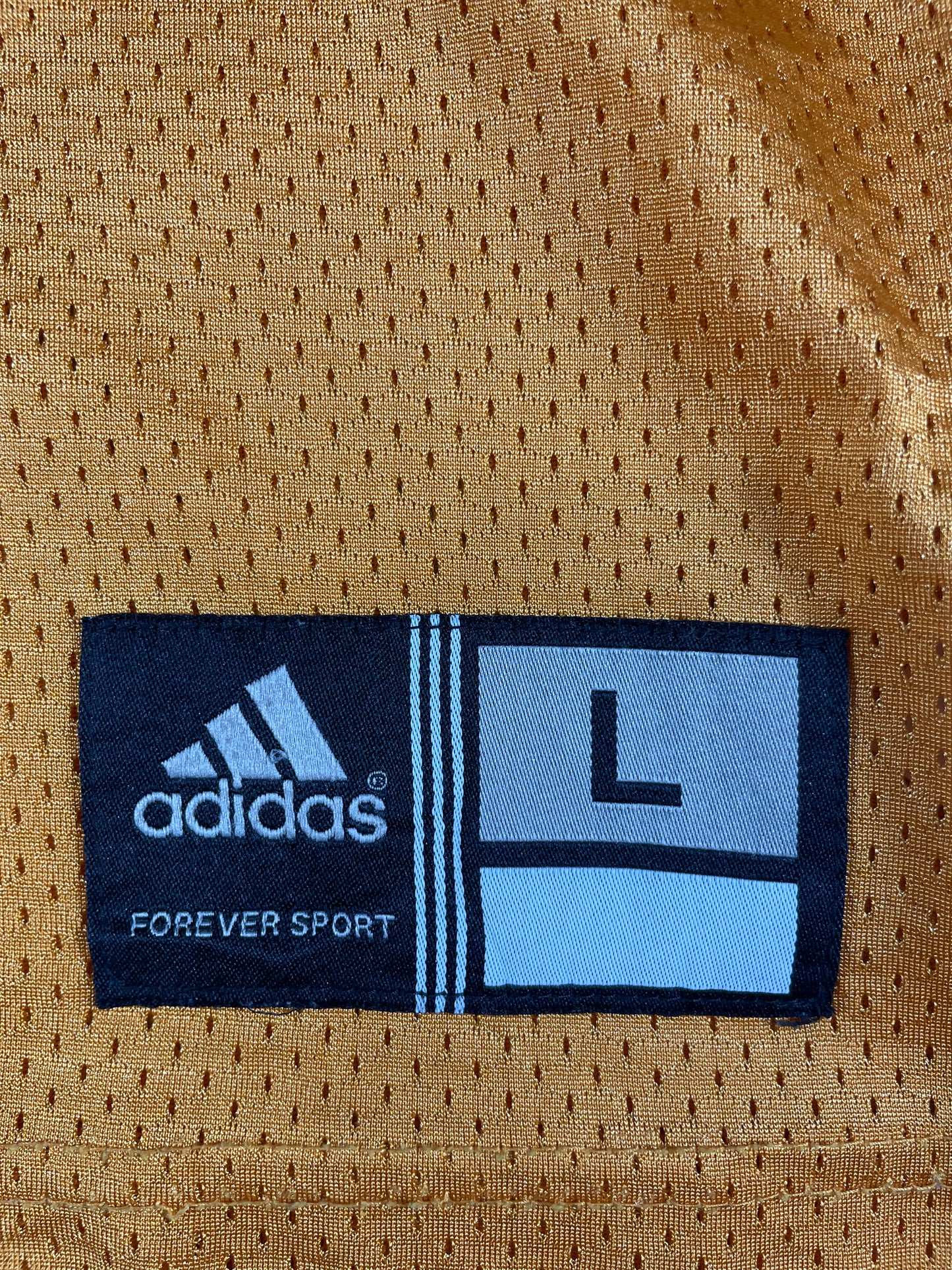 Adidas Youth American Football Jersey #3 – Gold – Kids Large