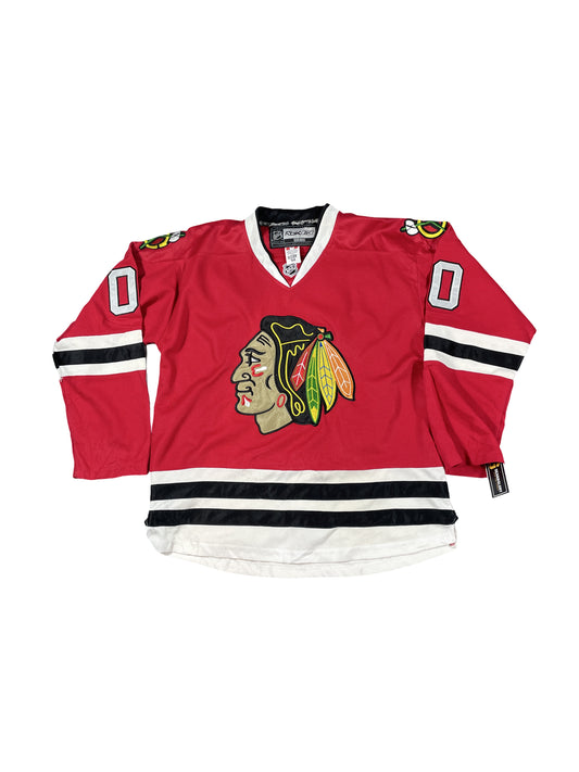 Vintage Chicago Blackhawks Clark Griswold #00 Movie Jersey - Red - Men’s XL