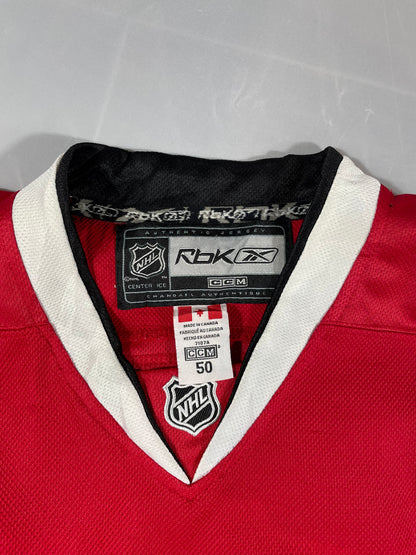 Vintage Chicago Blackhawks Clark Griswold #00 Movie Jersey - Red - Men’s XL