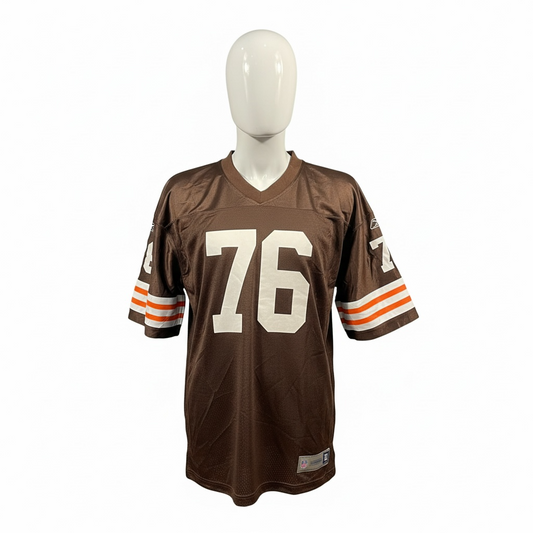 Vintage - Lou Groza #76 Cleveland Browns NFL Jersey – Brown – Men’s XL