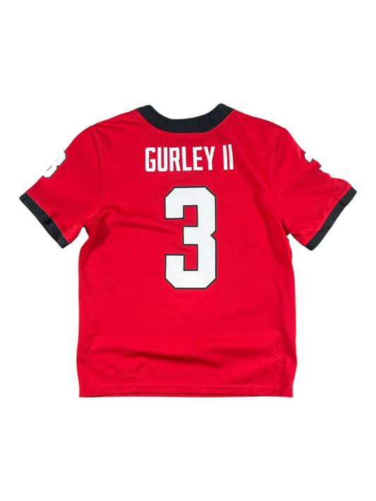 Georgia Bulldogs #3 Gurley II Jersey – Youth Medium – Pre-Loved Nike NCAA