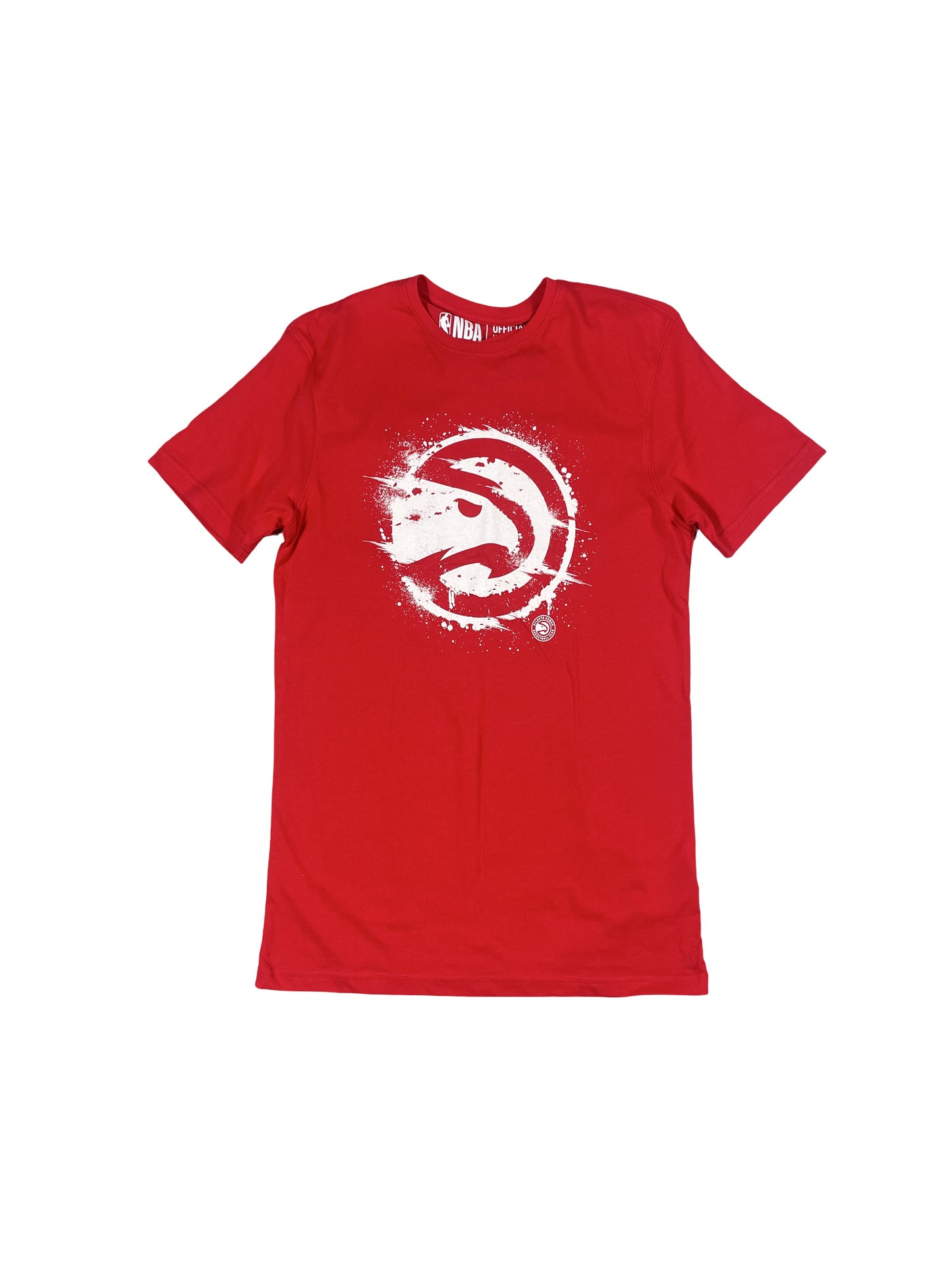 New Atlanta Hawks NBA Team Logo T-Shirt - Hawks Red - Men’s XS