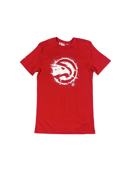 New Atlanta Hawks NBA Team Logo T-Shirt - Hawks Red - Men’s XS
