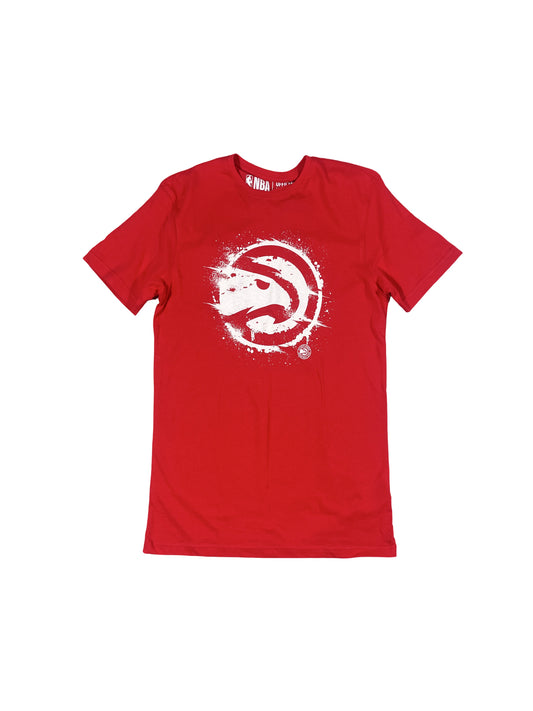 New Atlanta Hawks NBA Team Logo T-Shirt - Hawks Red - Men’s XS