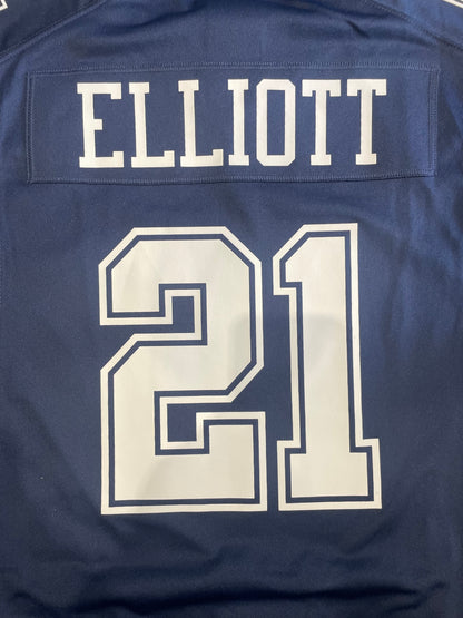 Dallas Cowboys Ezekiel Elliott #21 Nike NFL Jersey – Medium